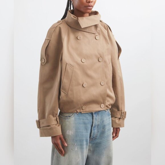 Acne Studios Twill Trench Jacket - Picture 1 of 8